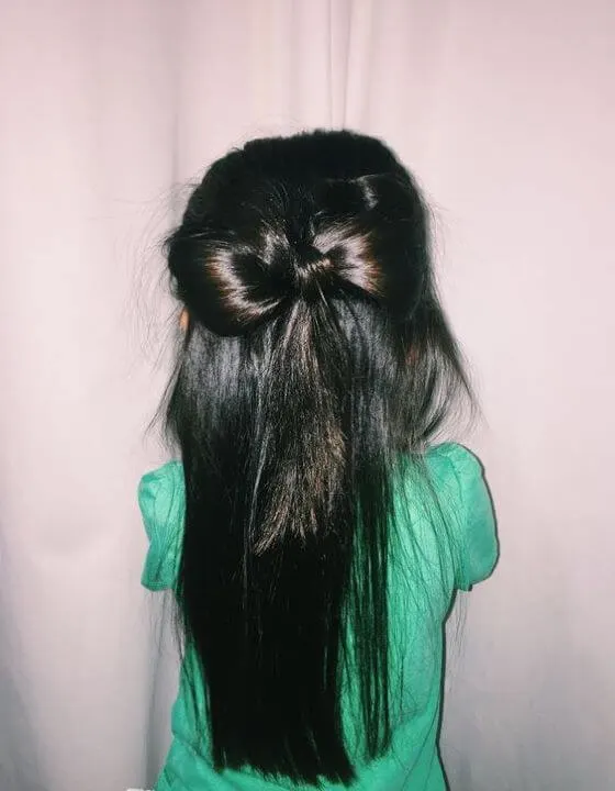 Half-up Hair Bow