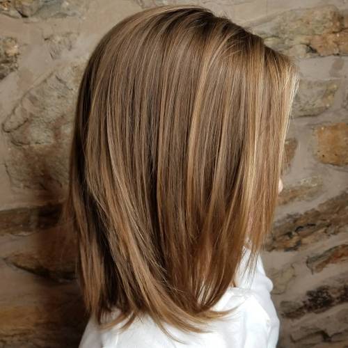 Medium-to-Long Haircut with Light Layers