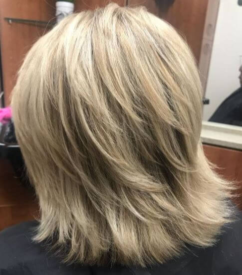 Thick Featured Blonde Bob