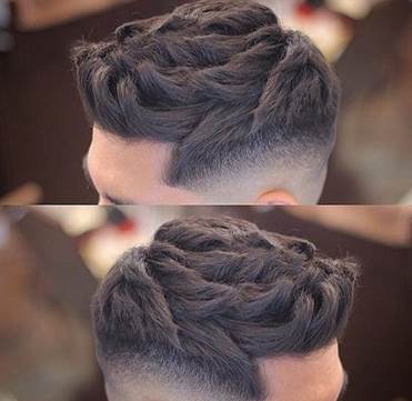 Wavy Texture And High Fade