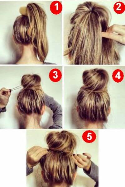 Super-Fast Sock Bun