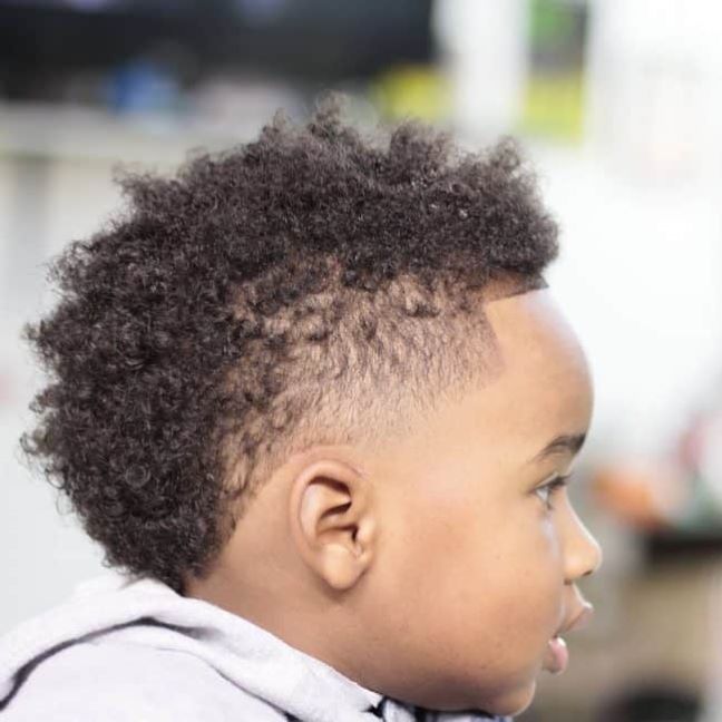 46 Hairstyles For Black Boy Toddlers With Curly Hair 