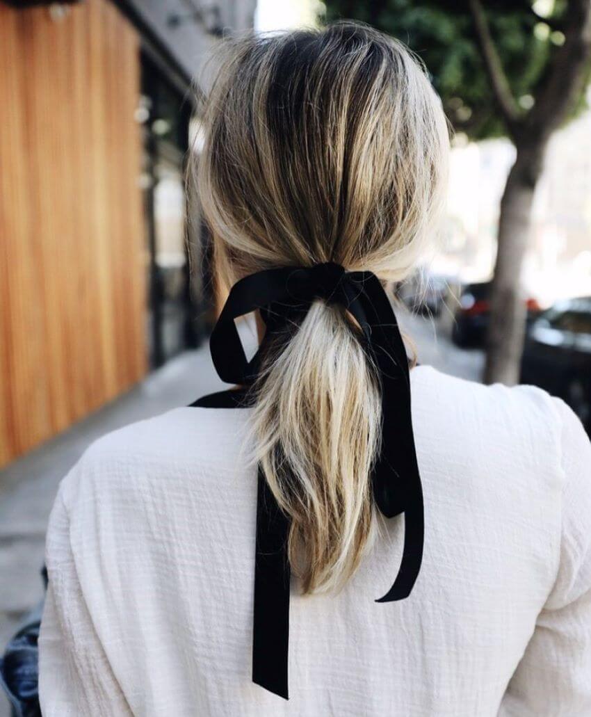 Ribbon Ponytail