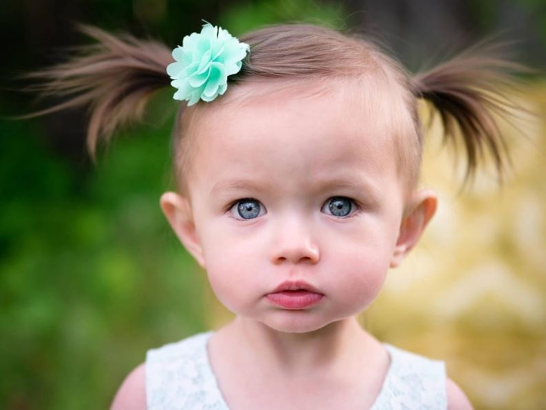   Short & Spiky Pigtails