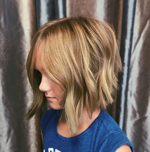 Angled Chopped Bob