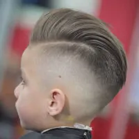 Boys Pomp With High Skin Fade