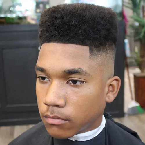 High-Top Temple Fade