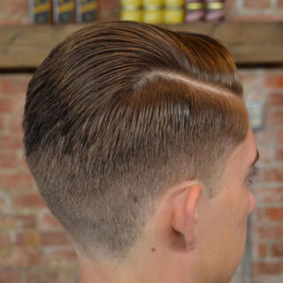 Taper Fade With Side Swept Top 320x320 
