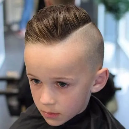 comb over hairstyle for kids