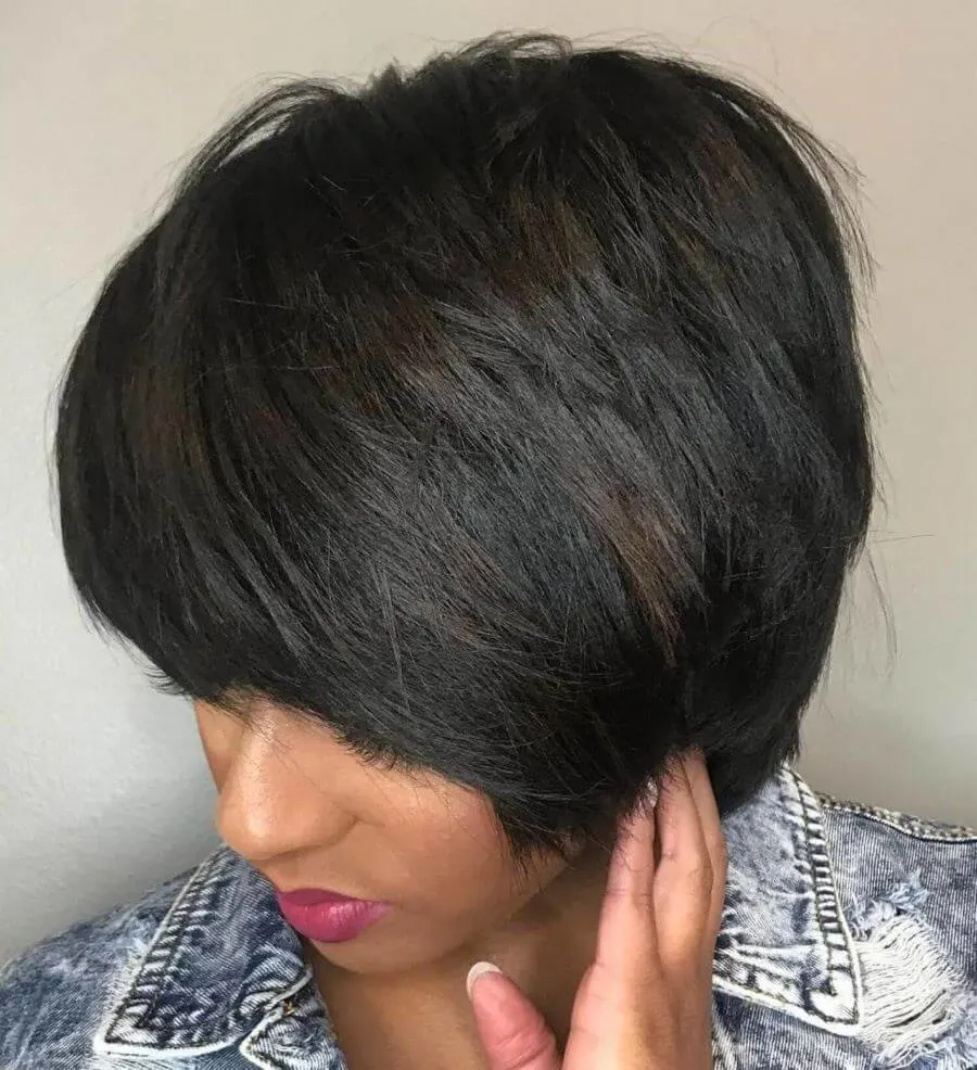 Layered Short Bob