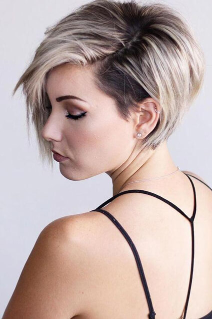 Juxtapose Pixie Cut