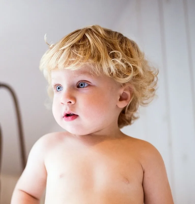 Long Grown Out Curly Hair