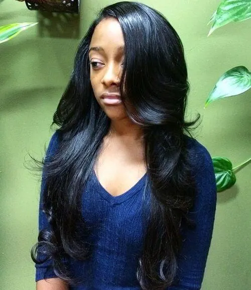 Long Layered Weave