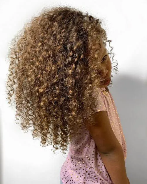 Messy Curly Volume
