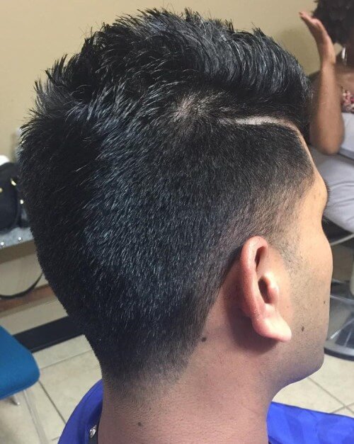 Faux Hawk With Full Sides
