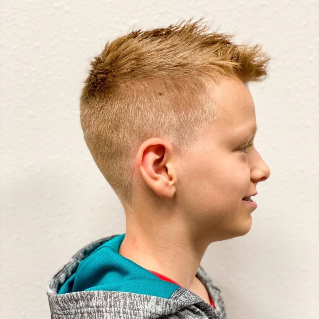 Trendy Fauxhawk Hairstyle Variations For Kids And Teens