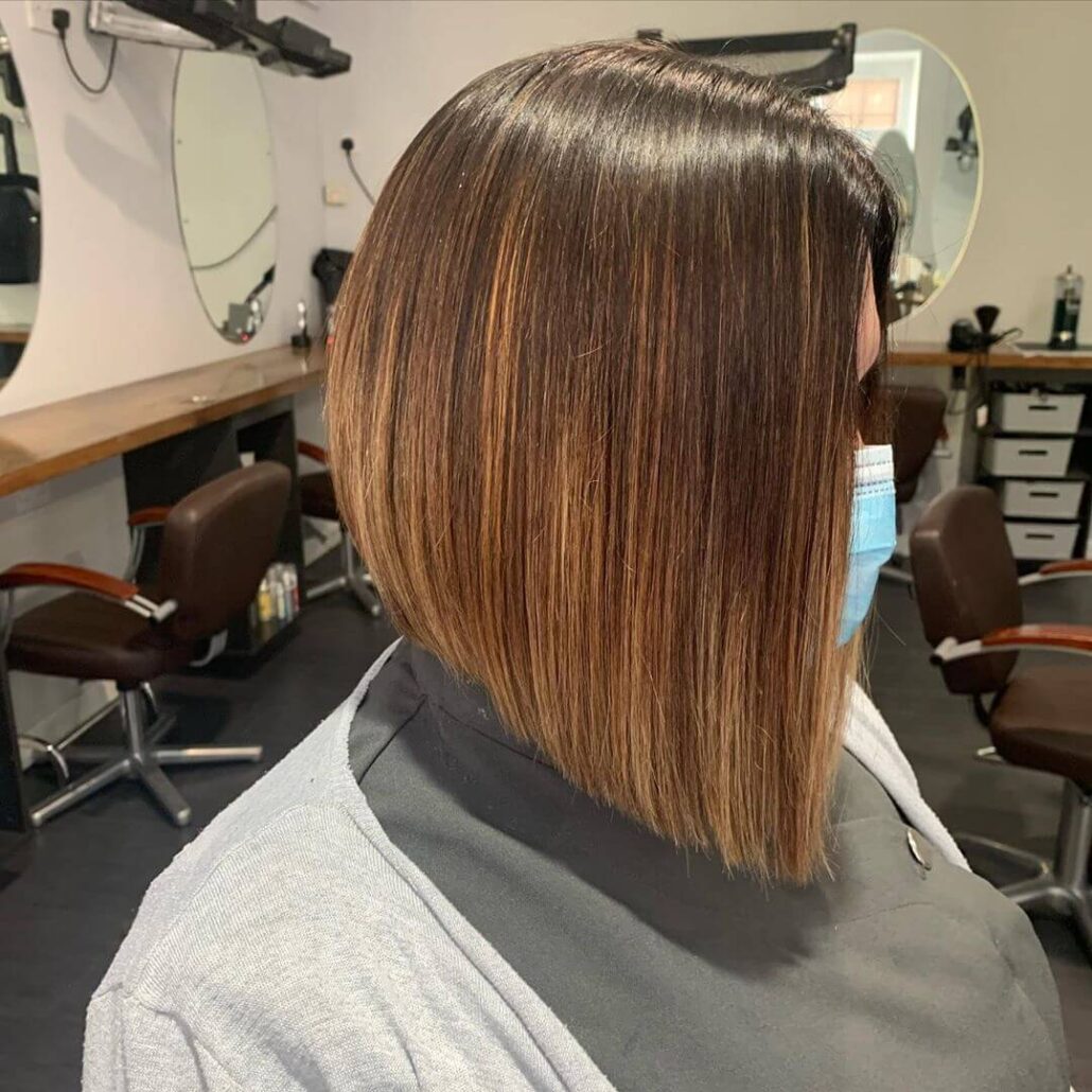 Light Brown A-Line Bob