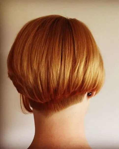 Short Bob With Low Undercut