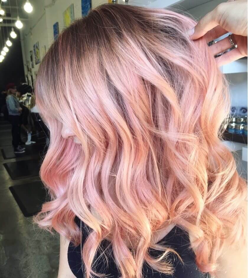 25 Best Rose Gold Hair Color Ideas For Stylish Girl