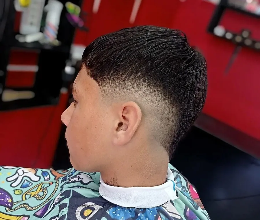 burst fade haircut for boys