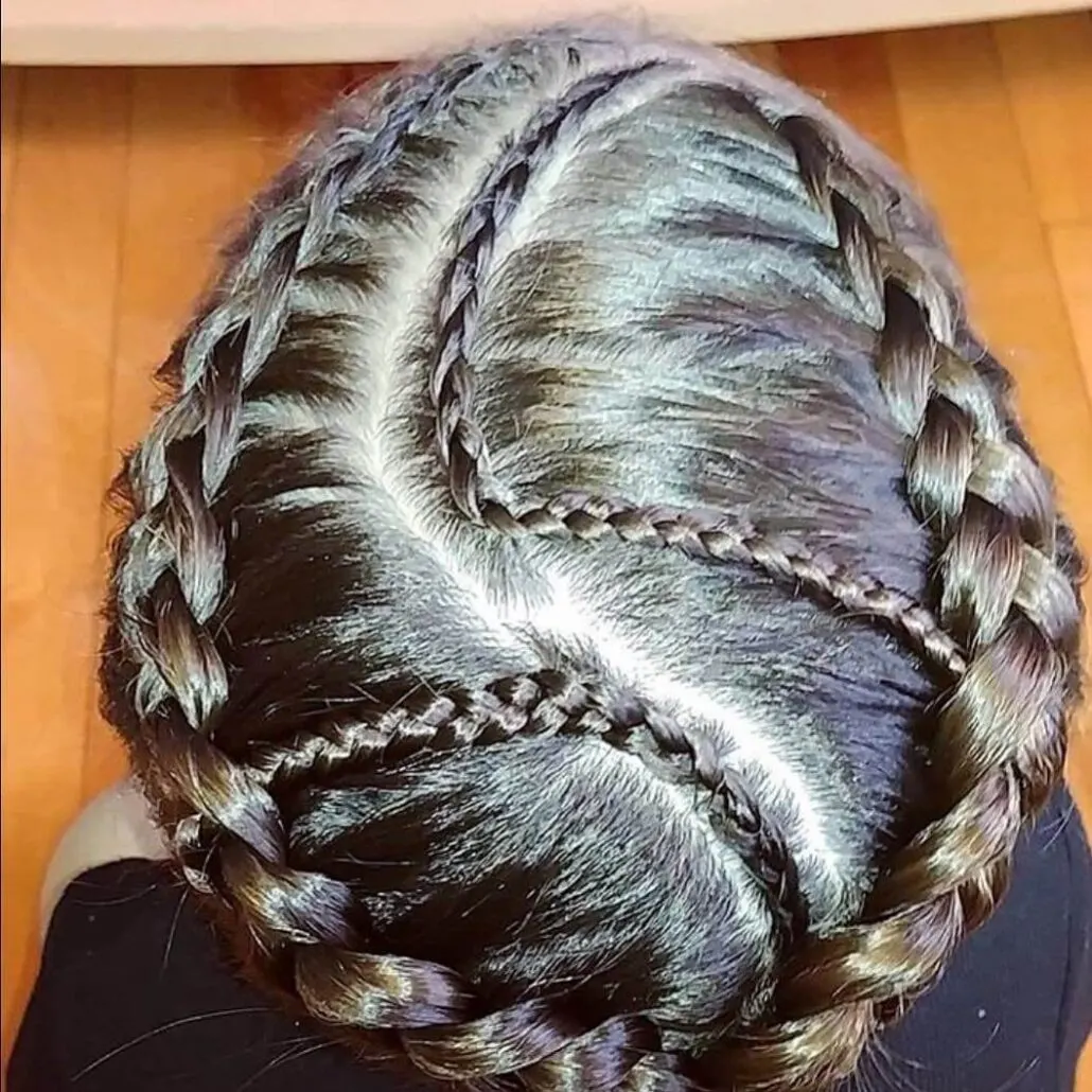 Curved Cornrows