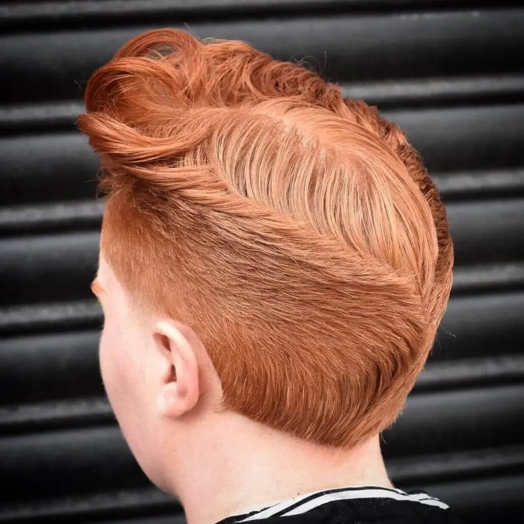 A Classic Ducktail For The Redheads