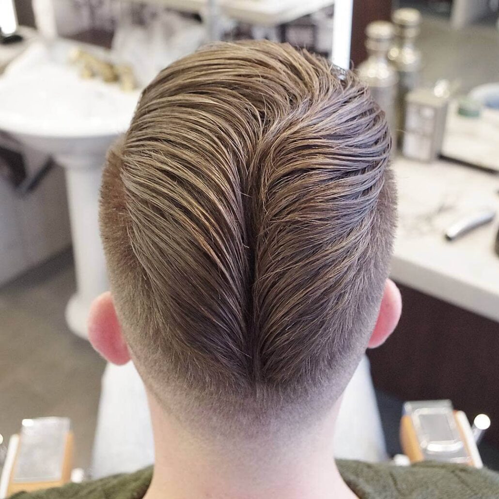 Typical Ducktail With Combover