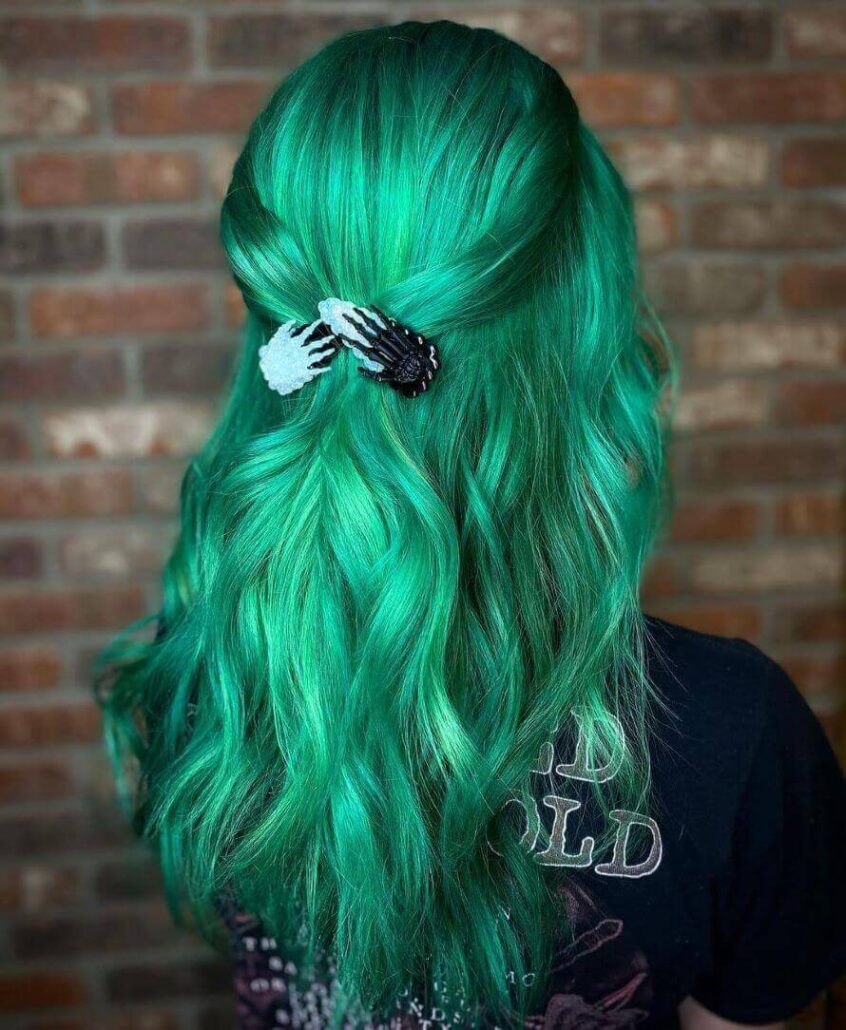 Strikingly Amazing Green Hair Hairstyle Ideas For A Vibrant Look
