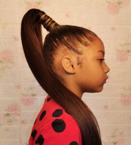 Braided Pigtails With Twisted Fringes