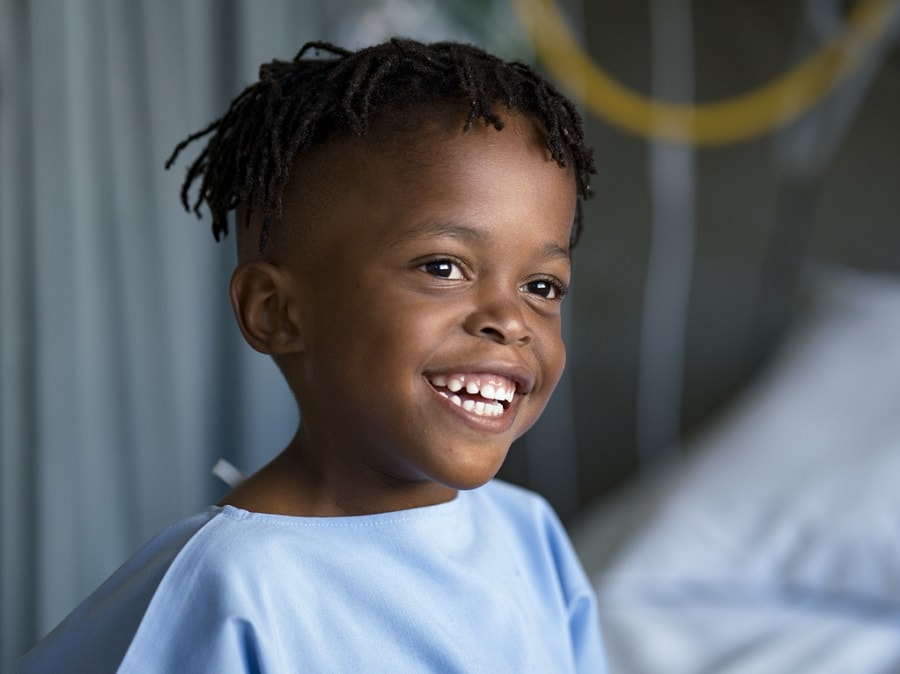 hairstyle for little black boy