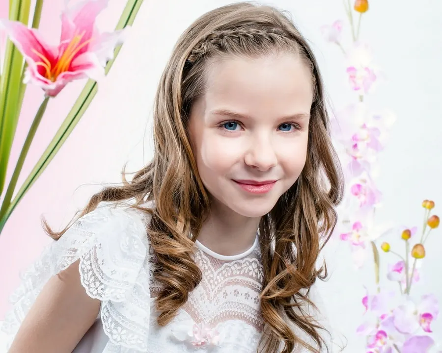 long hairstyle for little girl