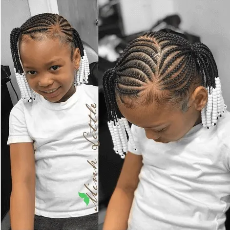 Cornrows With Beautiful Pony style