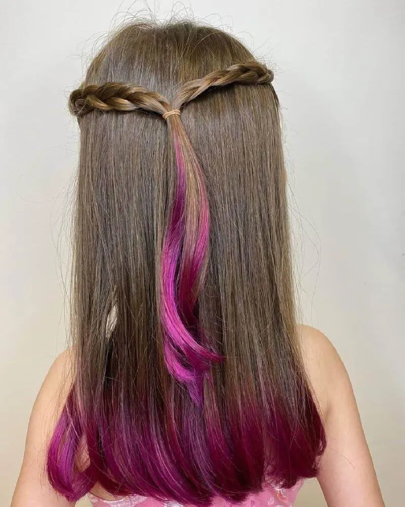 Halo Braided Tail With Highlights