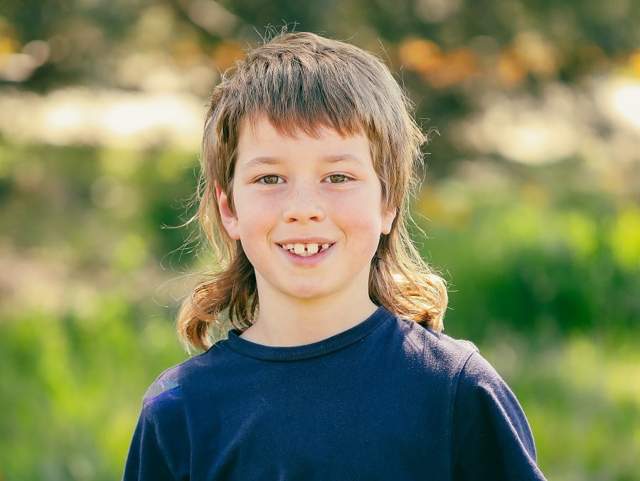 mullet haircut for boys