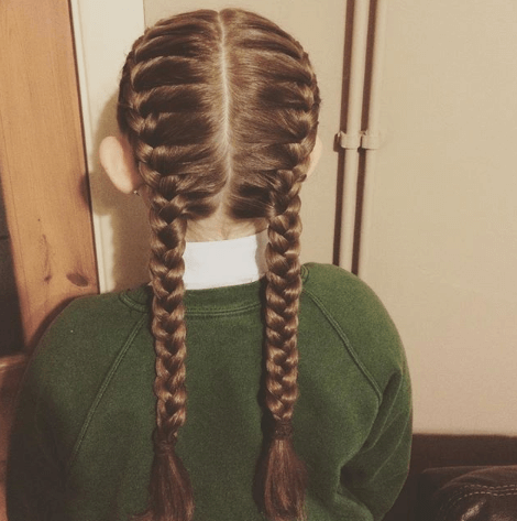 Long Braided Pigtails