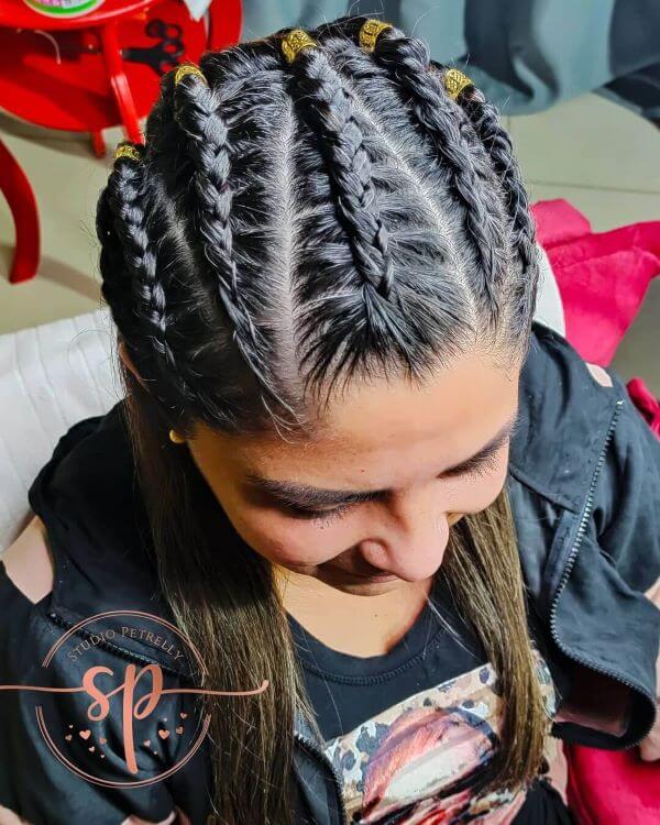 Braided Cornrows