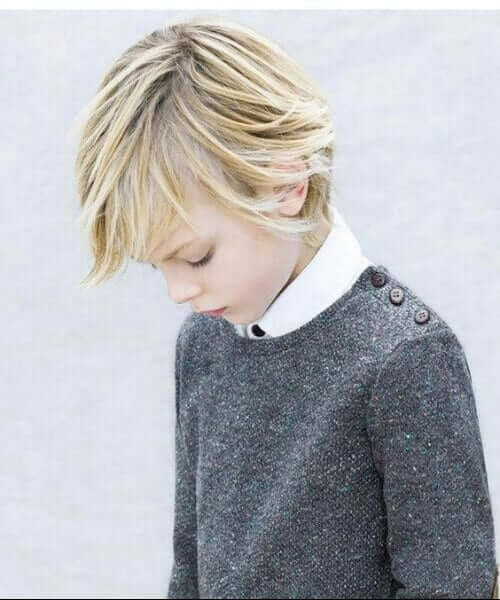 School Boy Skater Hair Cut