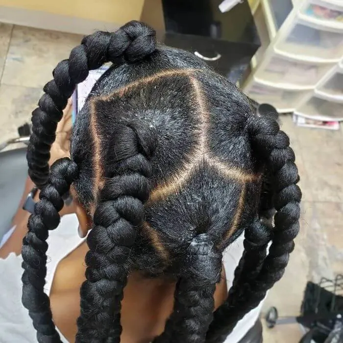 Thick Box Braids