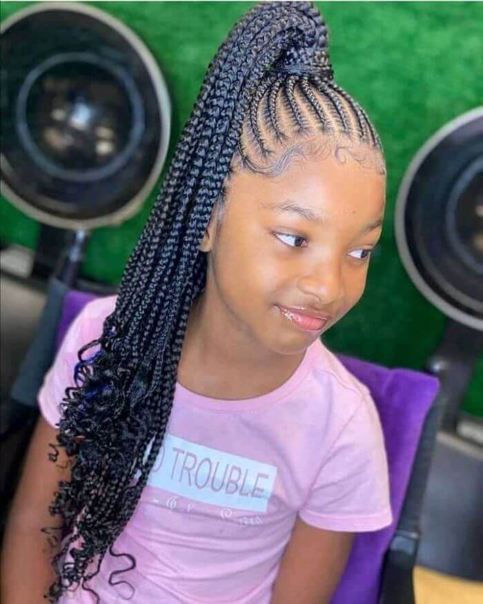 23 Cutest Hairstyles For 10 Year Olds Girl - Simple Yet Vibrant Looks